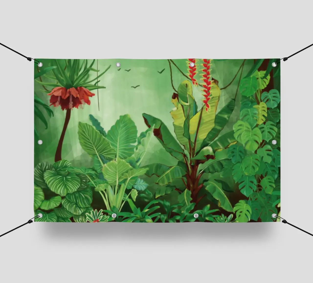 Jungle 1 telo in pvc da Klo~