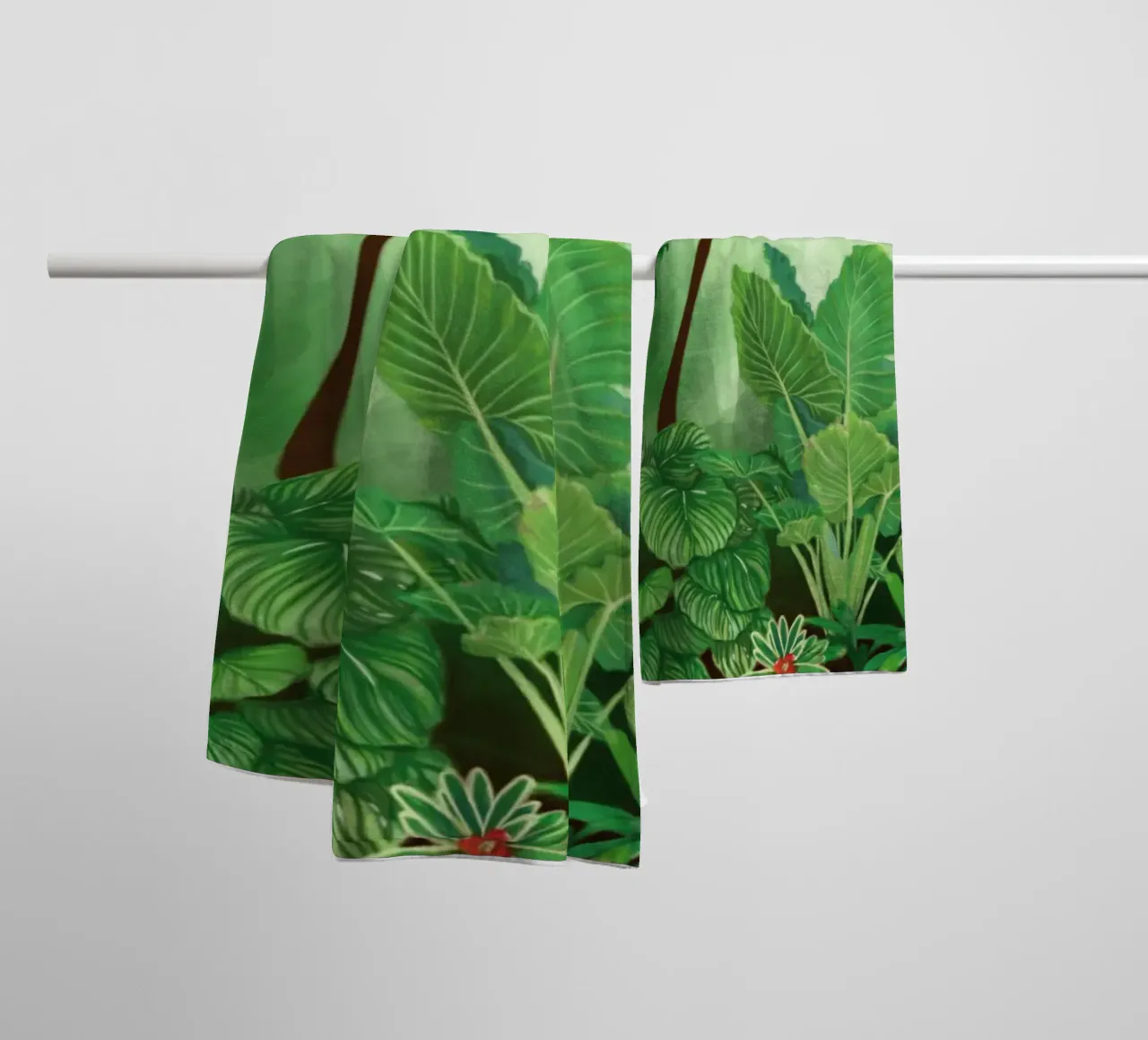 Jungle 1 asciugamano da bagno da Klo~