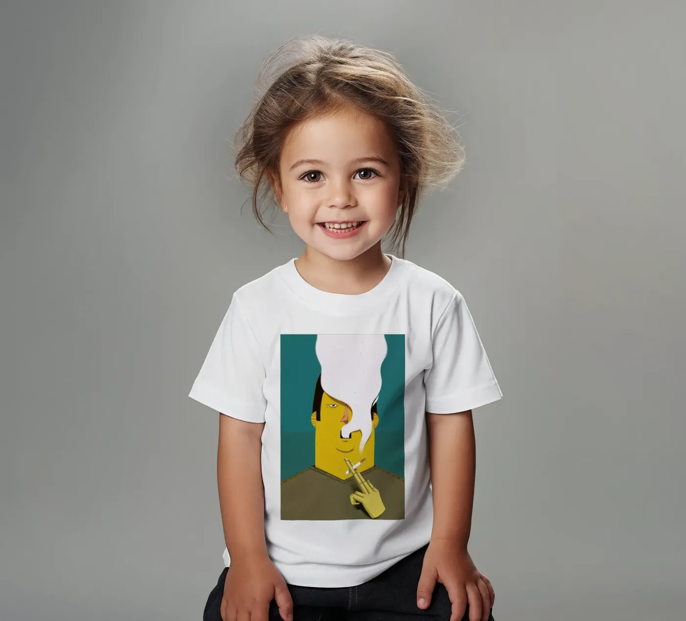 Smoking t-shirt bambini da Caio Beltrão