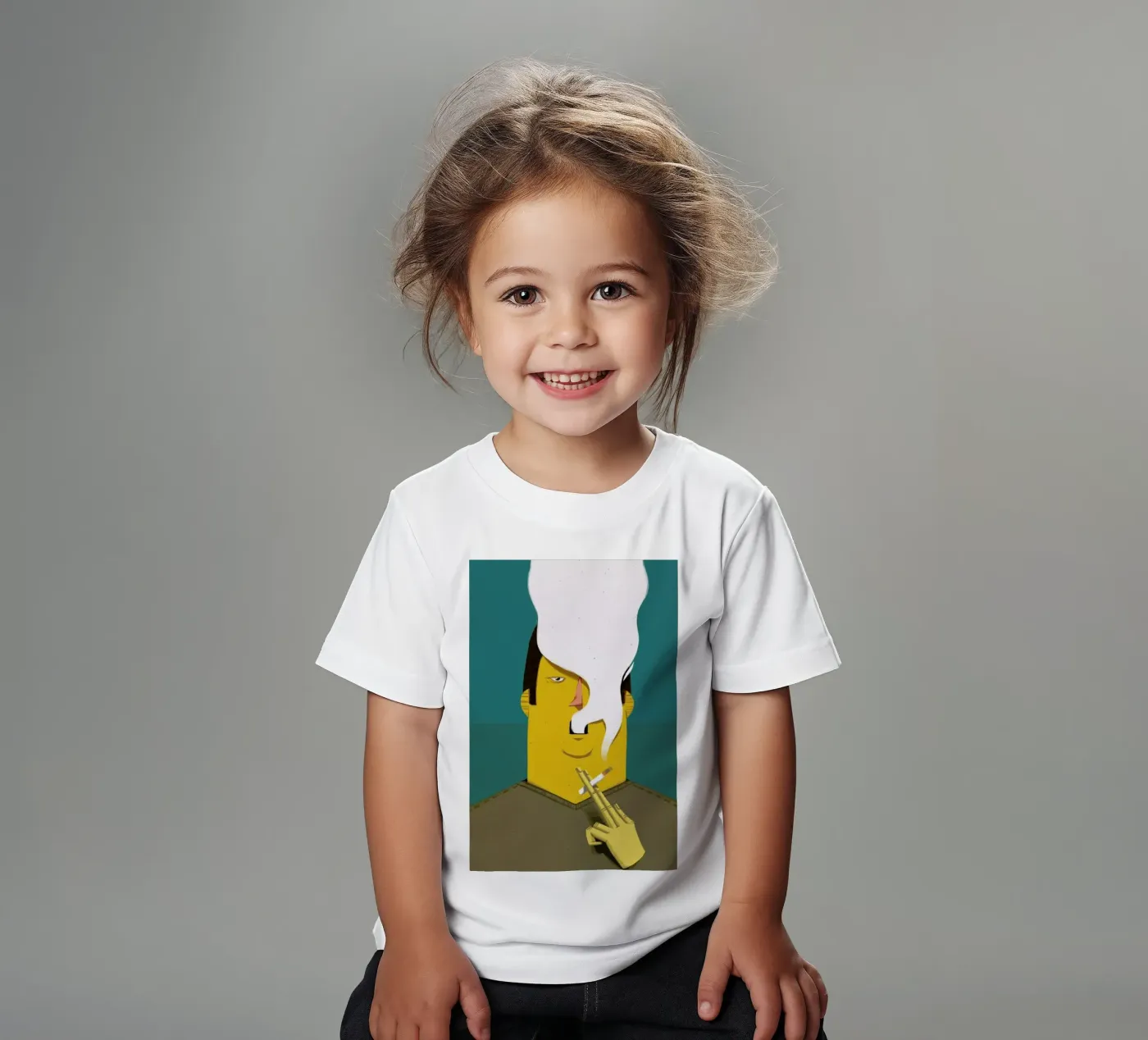 Smoking t-shirt bambini da Caio Beltrão