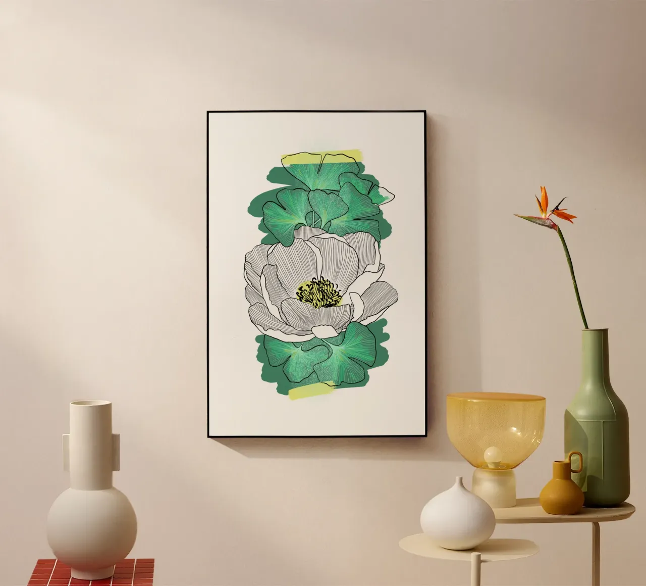 Pivoine plexiglass da Klo~