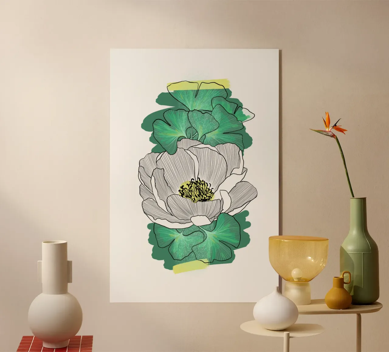 Pivoine plexiglass da Klo~