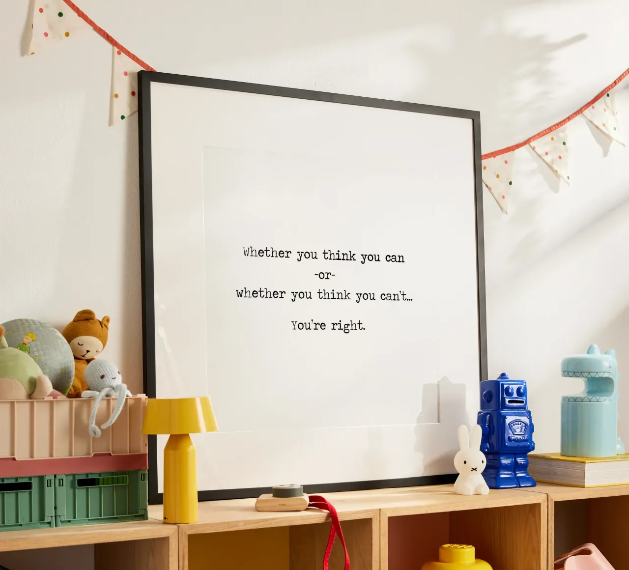 Ob Sie glauben, dass Sie es können oder nicht, Sie haben Recht - Zitat Hahnemühle von Summer Soul Co. - Quotes