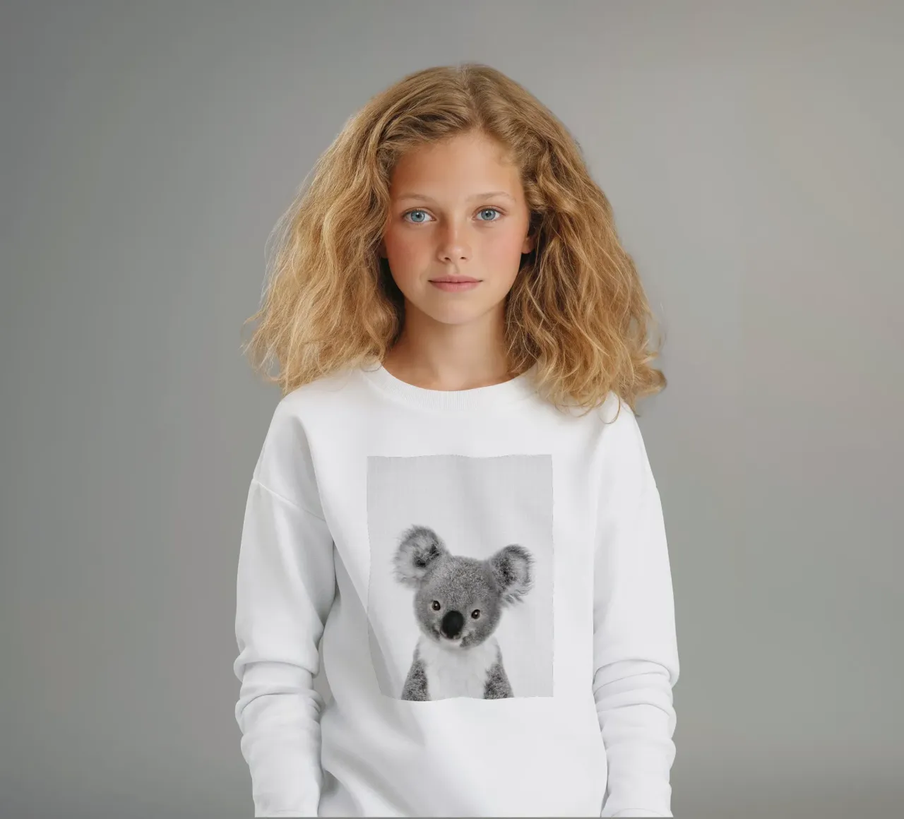 Peekaboo Koala felpa bambino da Lila x Lola