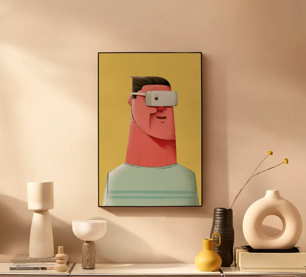 New Reality plexiglass da Caio Beltrão