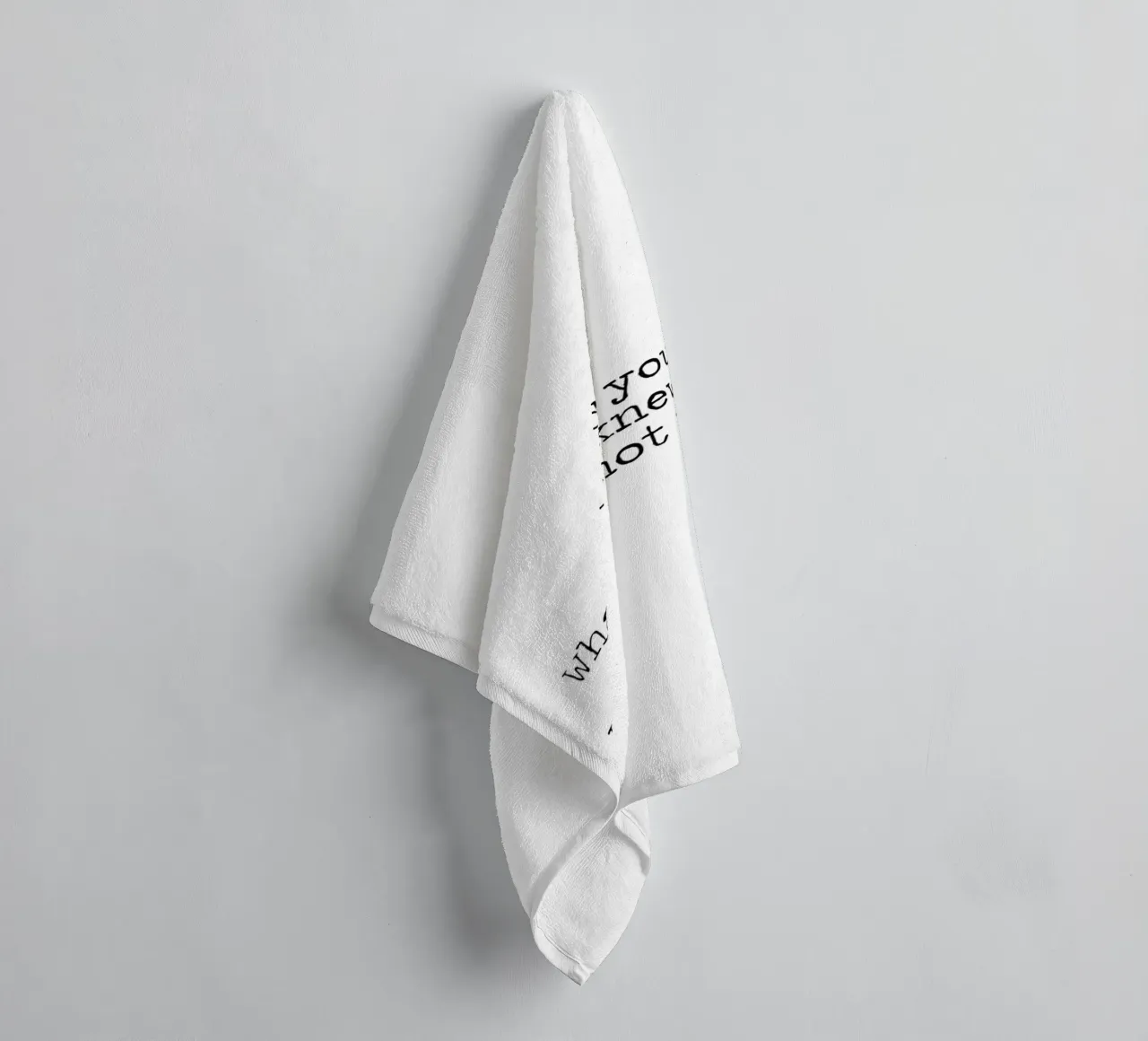 What would you do if you knew you could not fail - quote towel by Summer Soul Co. - Quotes