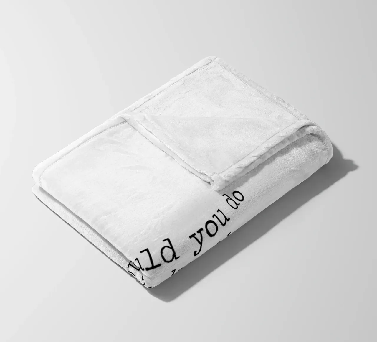 Wat zou jij doen als je wist dat je niet kon falen - citaat fleecedeken van Summer Soul Co. - Quotes