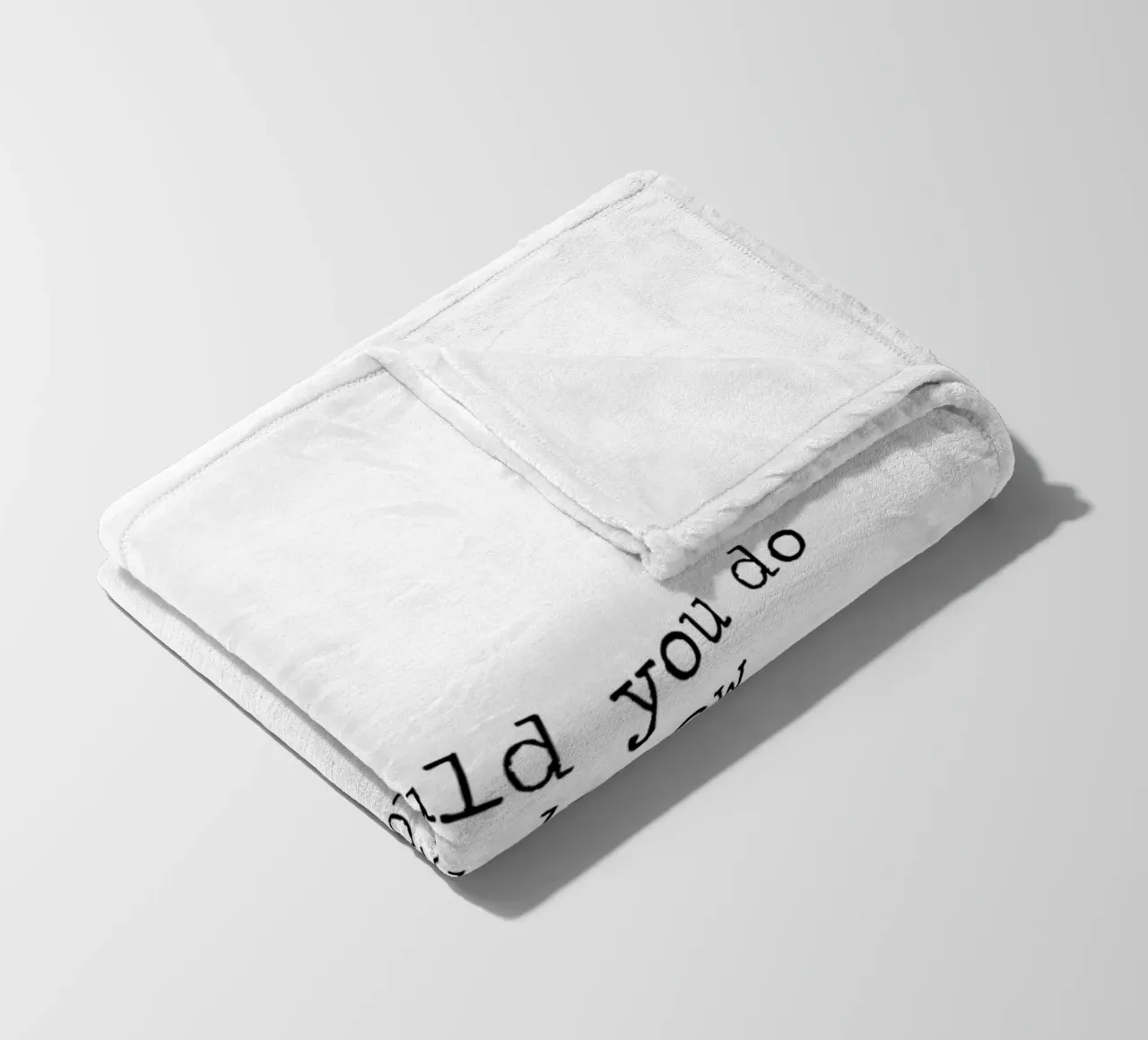 Wat zou jij doen als je wist dat je niet kon falen - citaat fleecedeken van Summer Soul Co. - Quotes