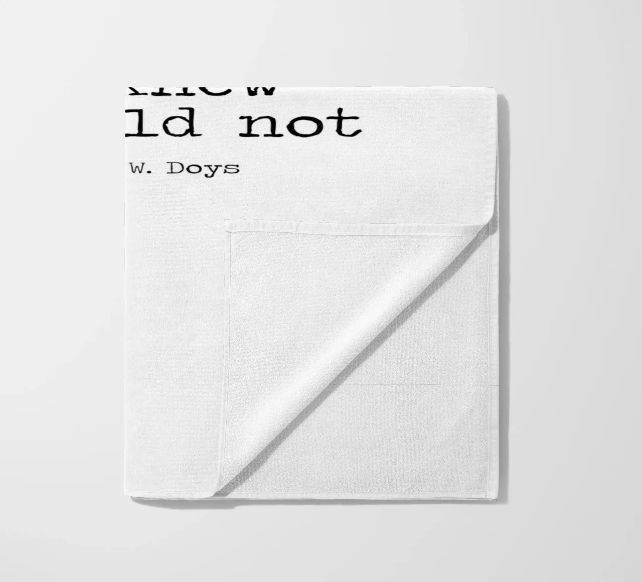 What would you attempt, if you knew you could not fail Quote beach towel by Summer Soul Co. - Quotes