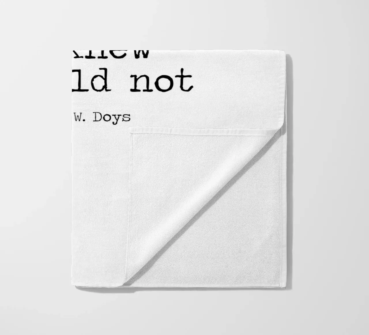 What would you attempt, if you knew you could not fail Quote beach towel by Summer Soul Co. - Quotes