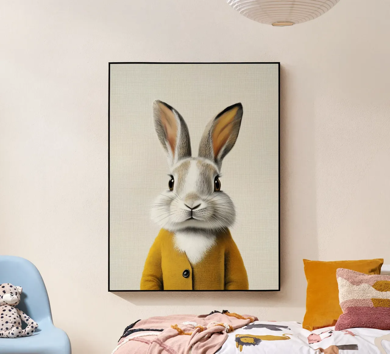 Coniglietto simpatico e solare plexiglass da Carinaprint