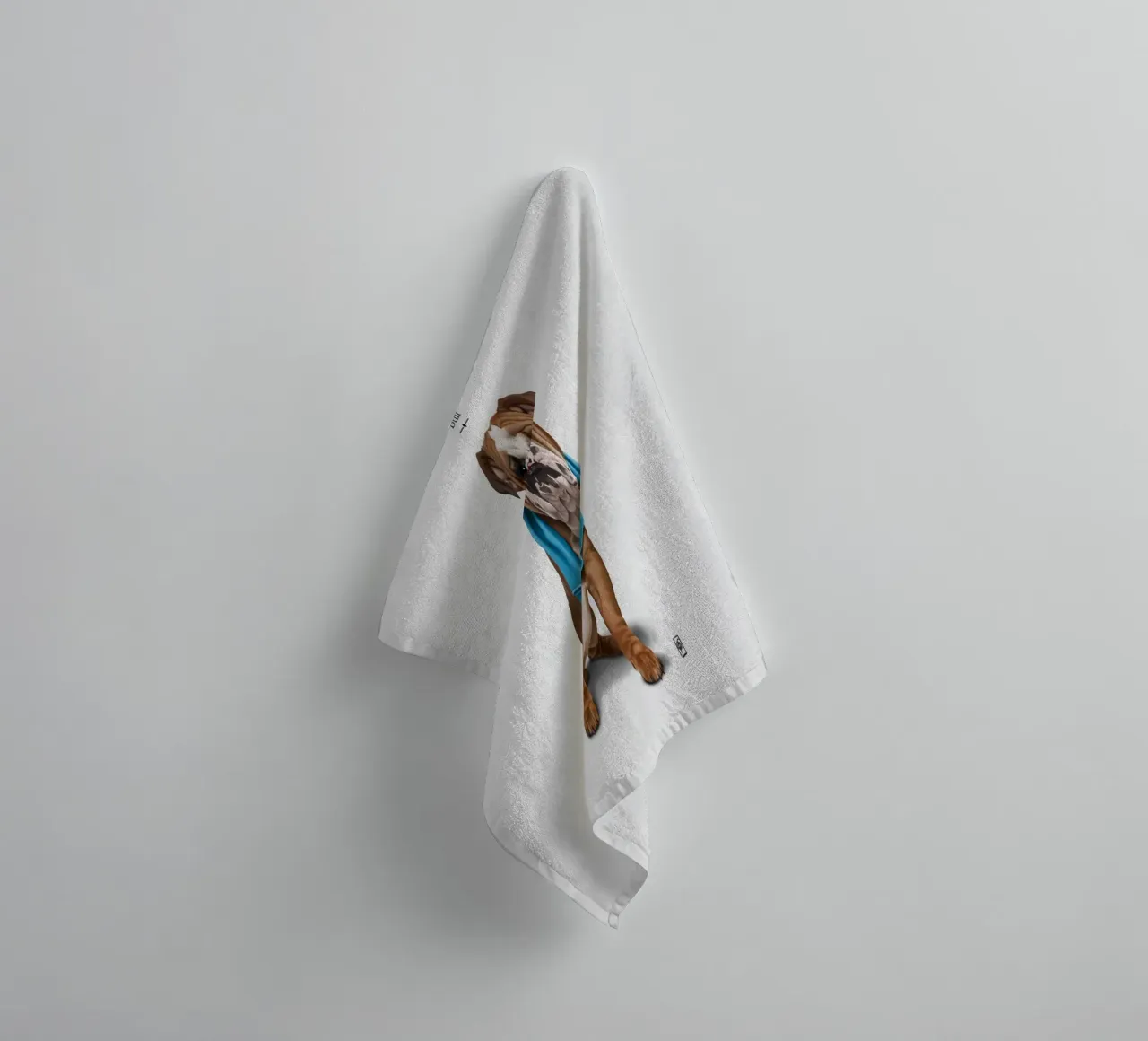Bull (Titled) asciugamano da bagno da Rob Art | Illustration