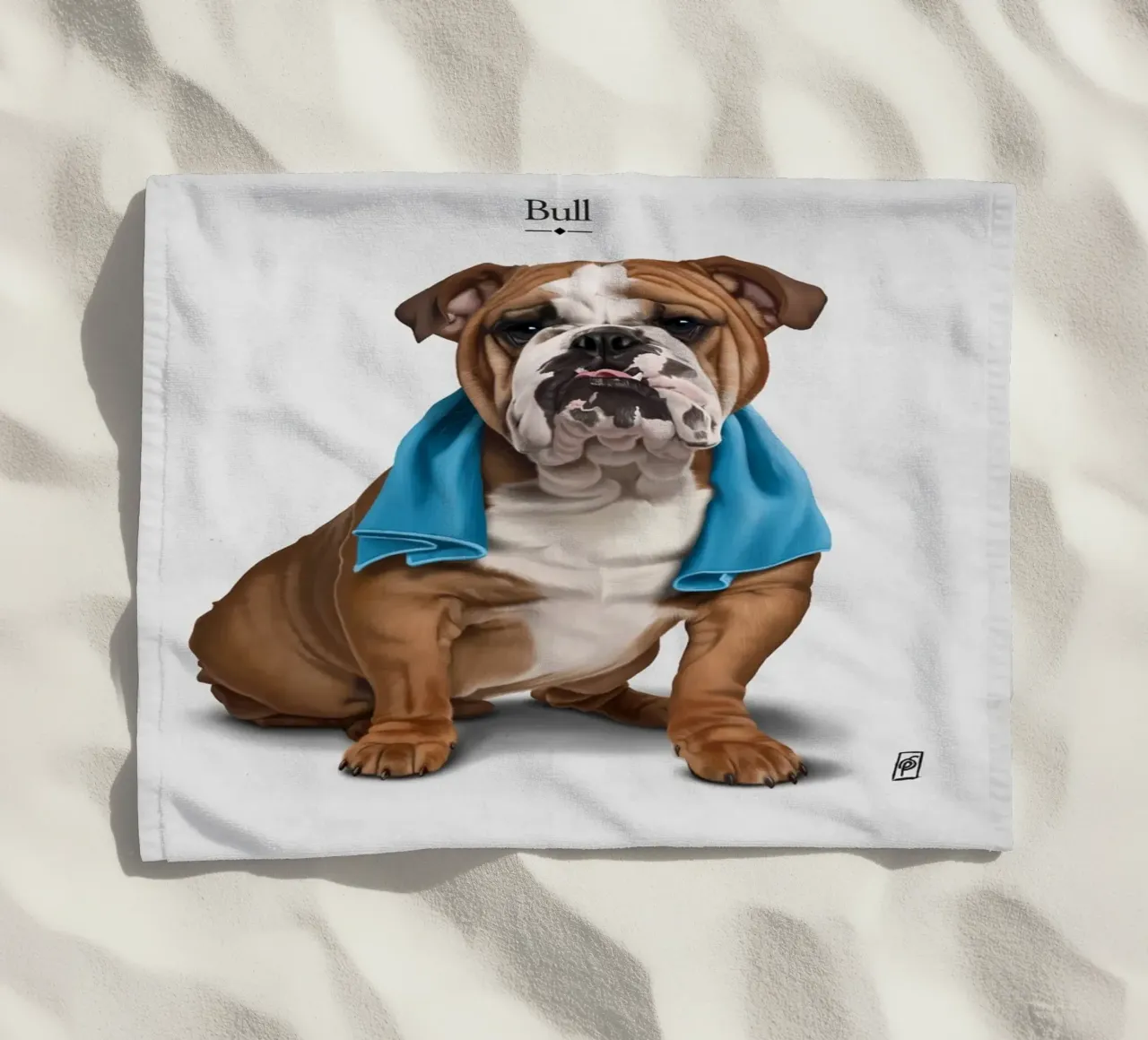 Bull (Titled) telo mare da Rob Art | Illustration