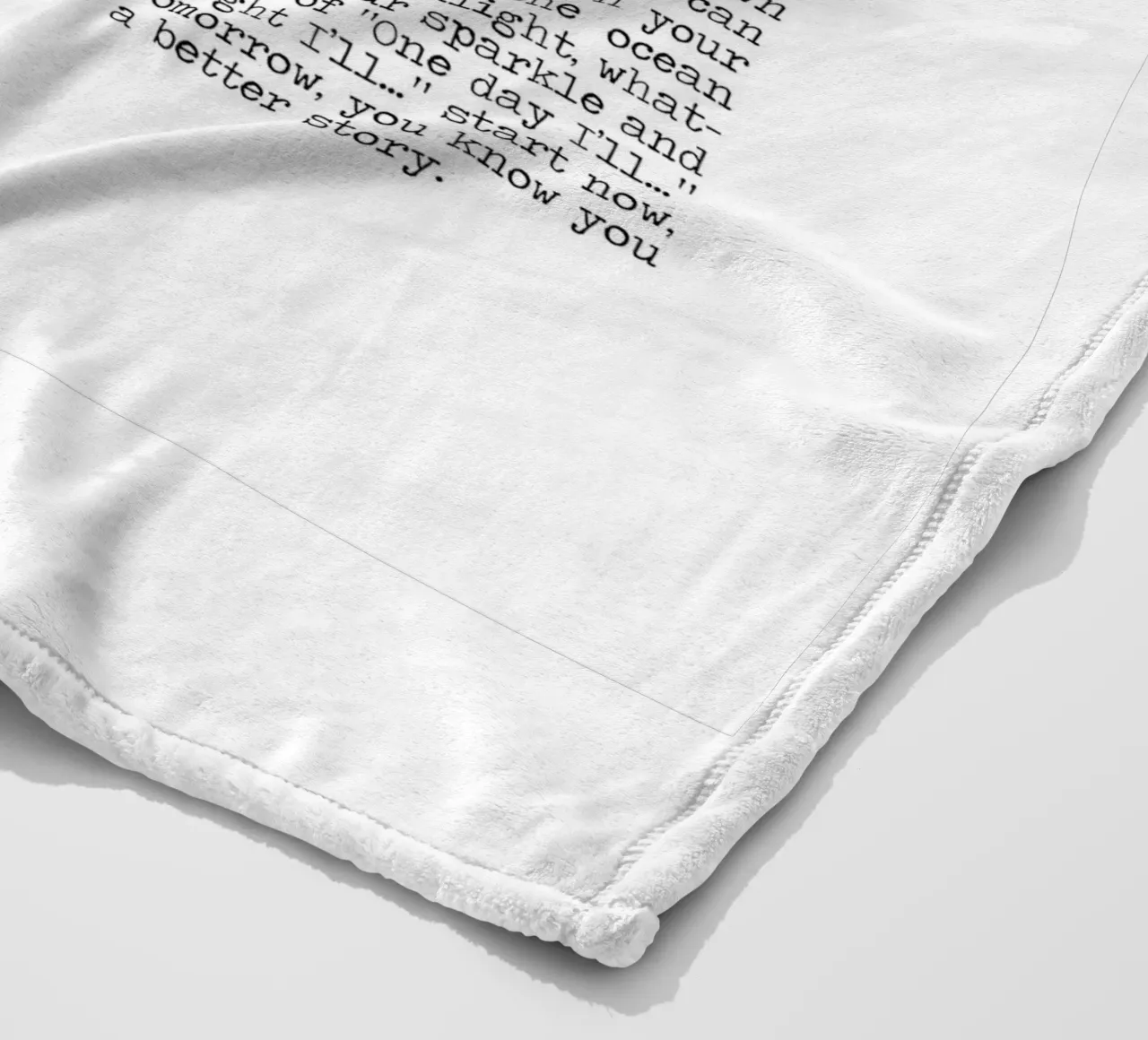 Iniziare ora, vivere il momento, non aspettare, vivere ora Citazione coperta in pile da Summer Soul Co. - Quotes