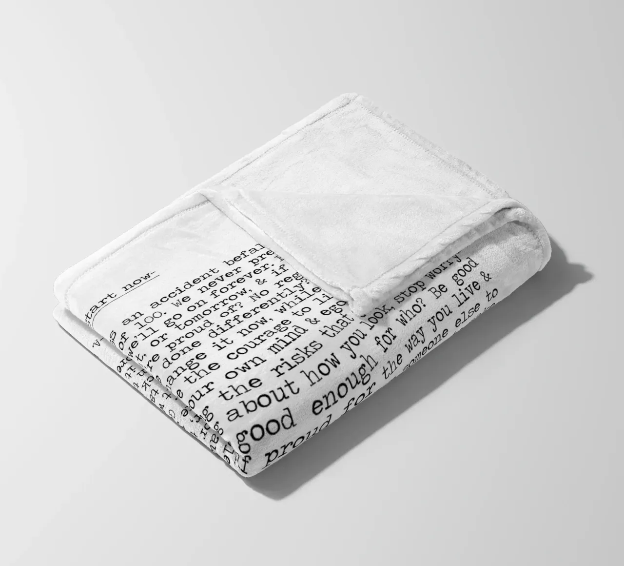 Iniziare ora, vivere il momento, non aspettare, vivere ora Citazione coperta in pile da Summer Soul Co. - Quotes