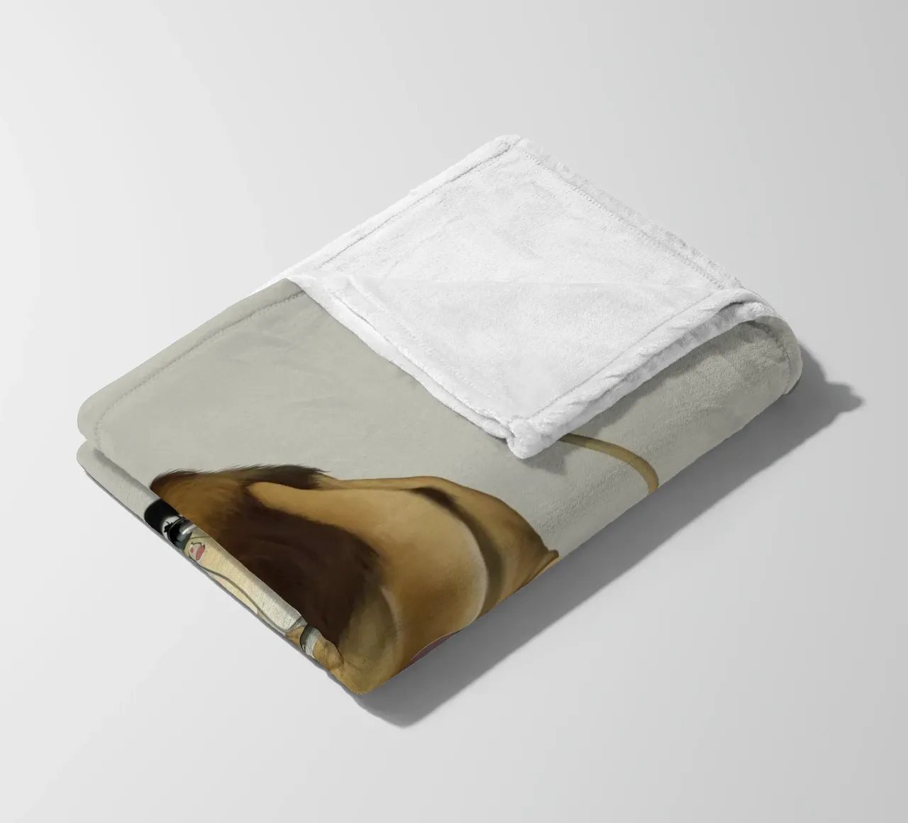 Lamb (Colour) coperta in pile da Rob Art | Illustration
