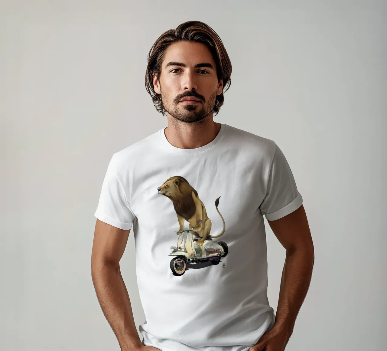 Lamb (Colour) t-shirt da Rob Art | Illustration