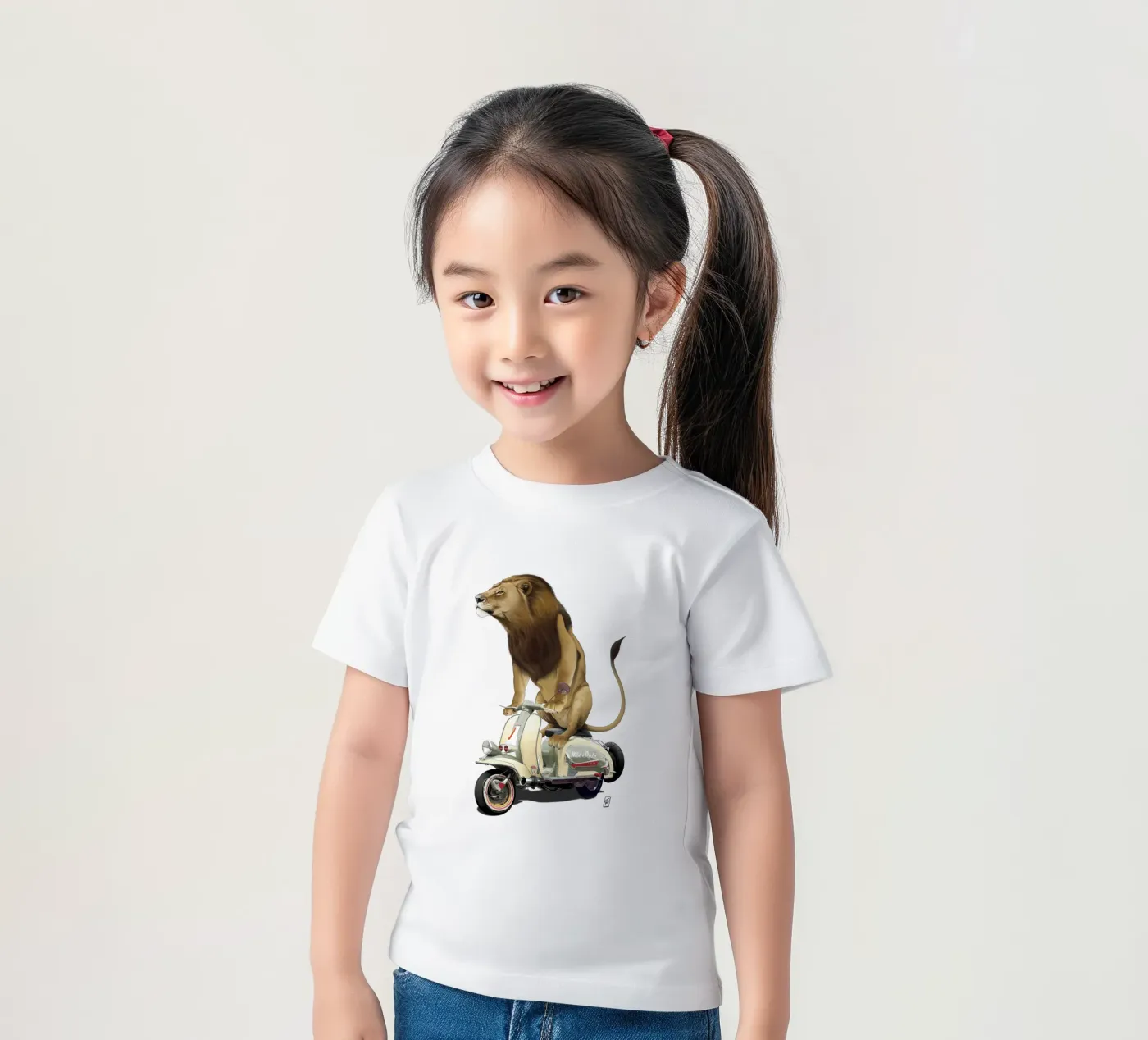 Lamb (Colour) t-shirt bambini da Rob Art | Illustration