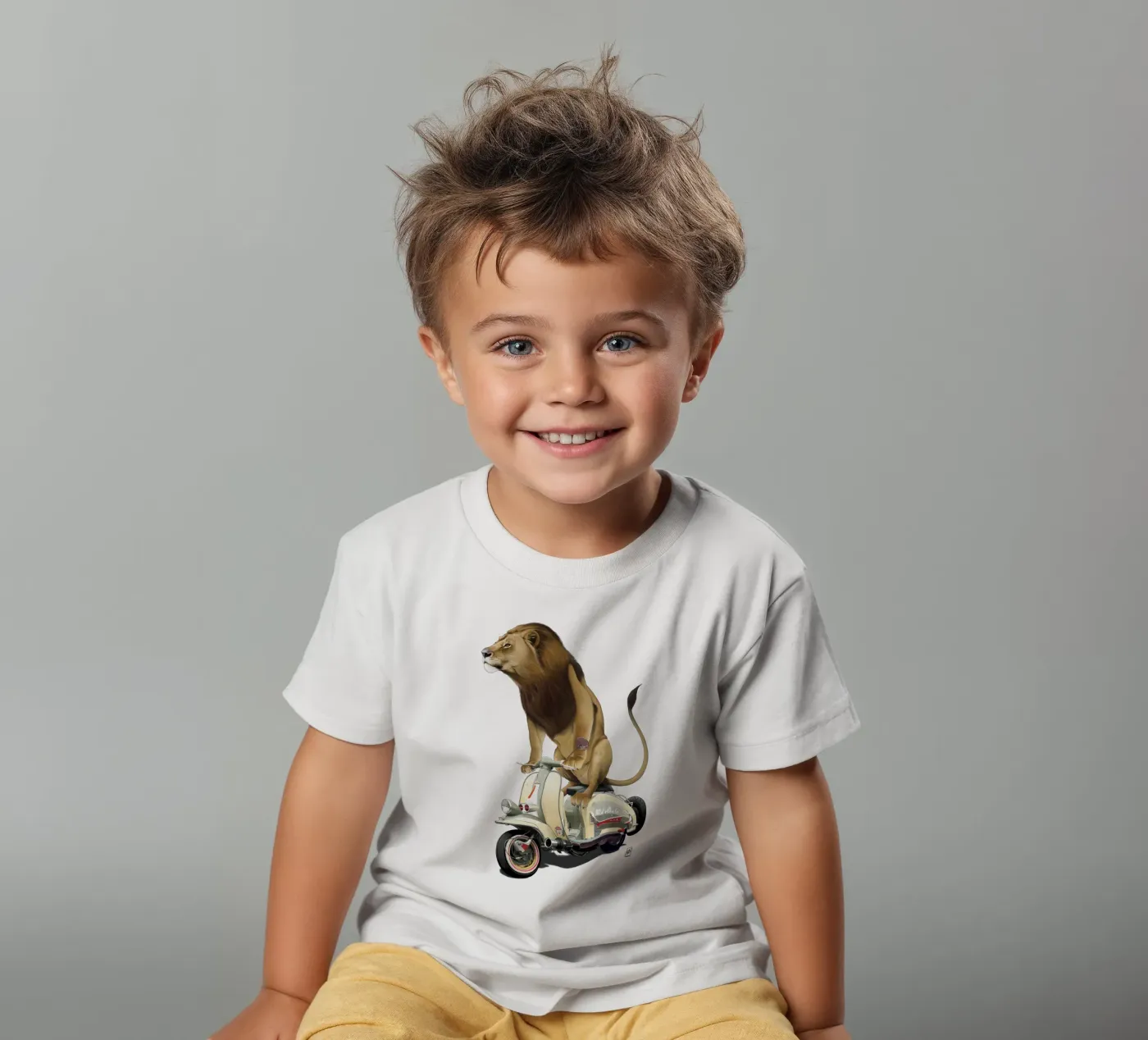 Lamb (Colour) t-shirt bambini da Rob Art | Illustration