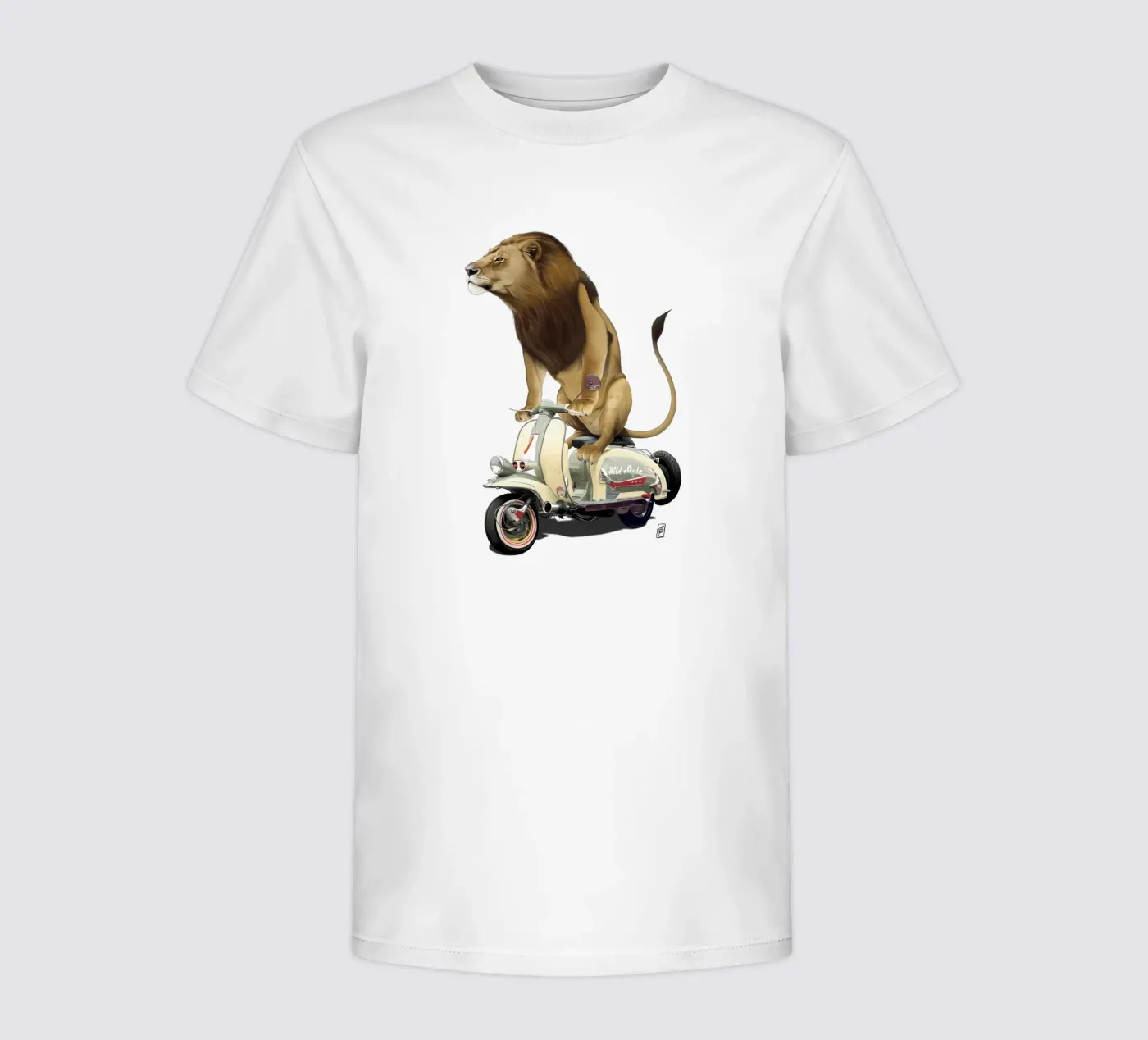 Lamb (Colour) t-shirt bambini da Rob Art | Illustration