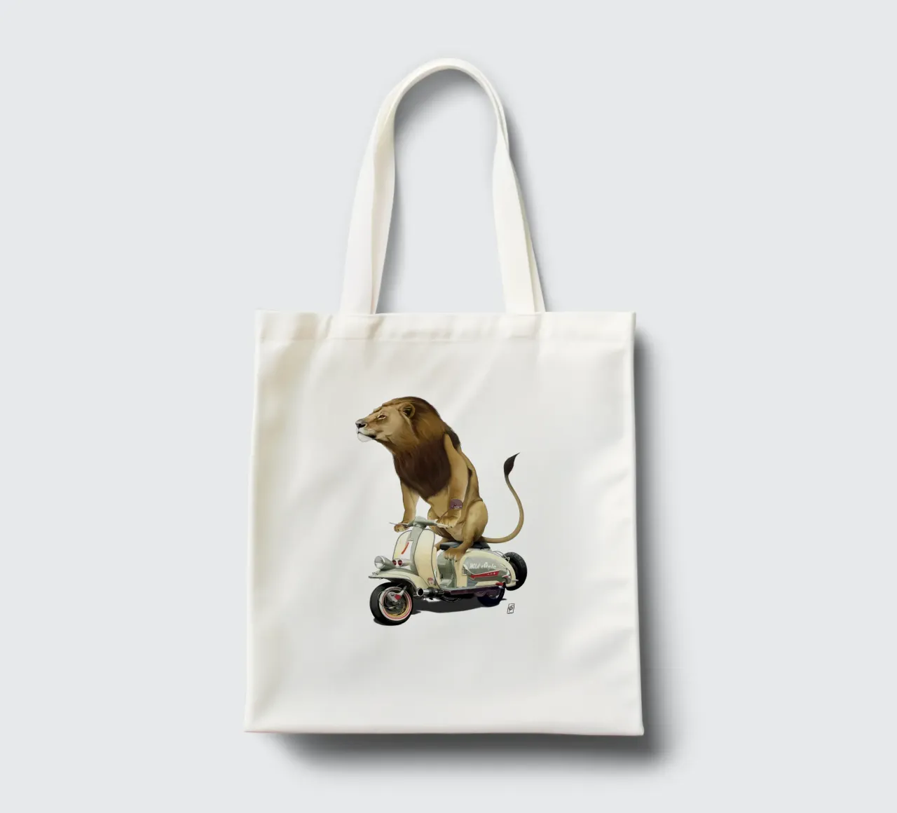 Lamb (Colour) borsa in juta da Rob Art | Illustration