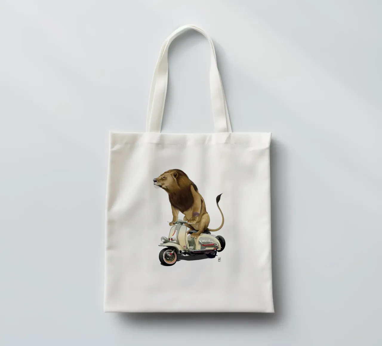 Lamb (Colour) borsa in juta da Rob Art | Illustration