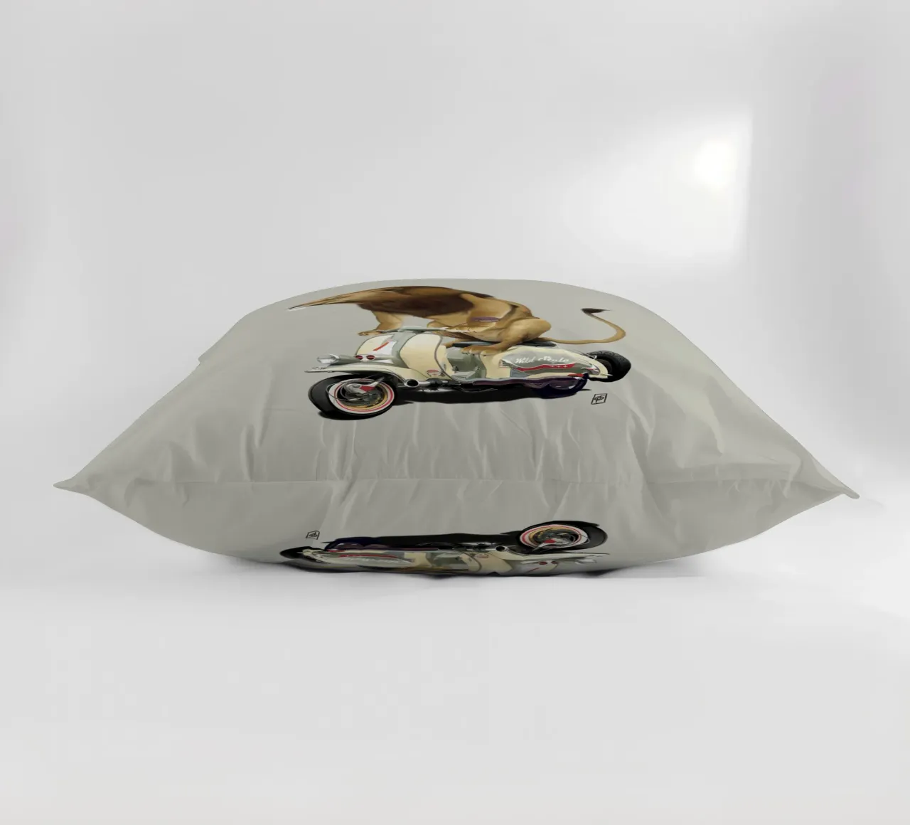 Lamb (Colour) cuscino da Rob Art | Illustration