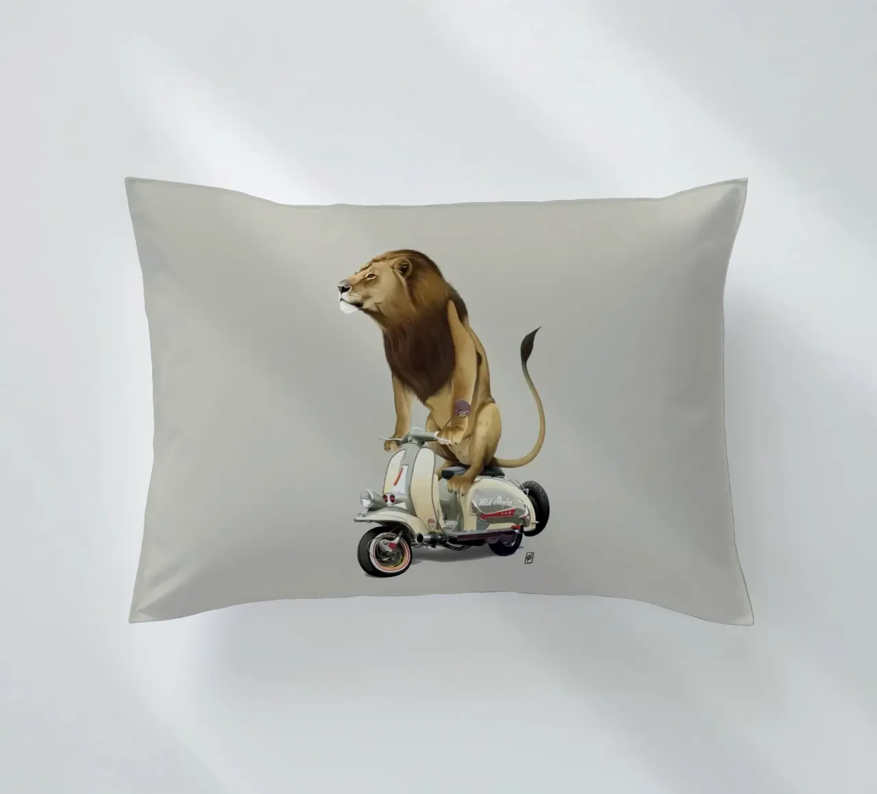 Lamb (Colour) cuscino da Rob Art | Illustration