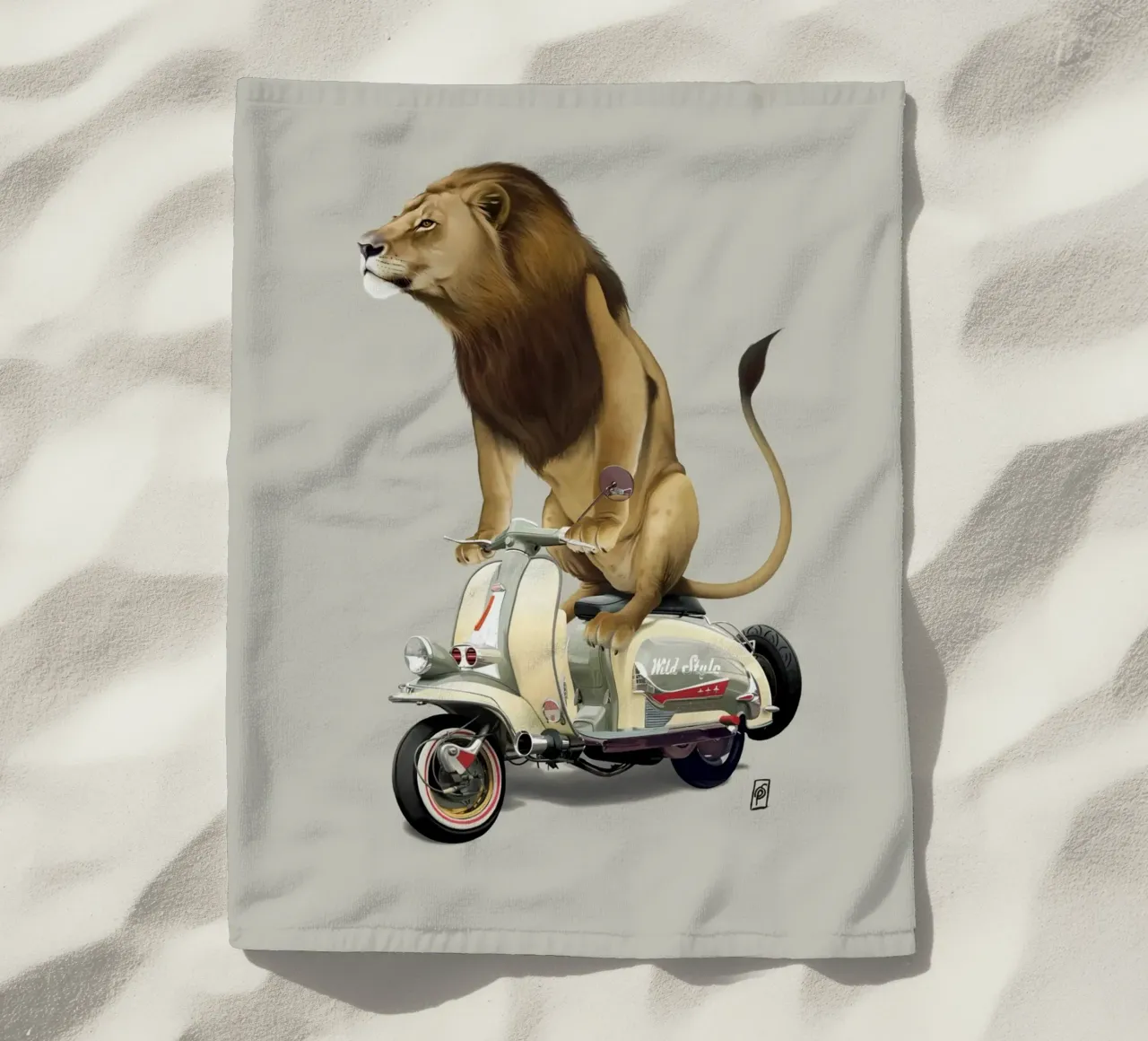 Lamb (Colour) telo mare da Rob Art | Illustration