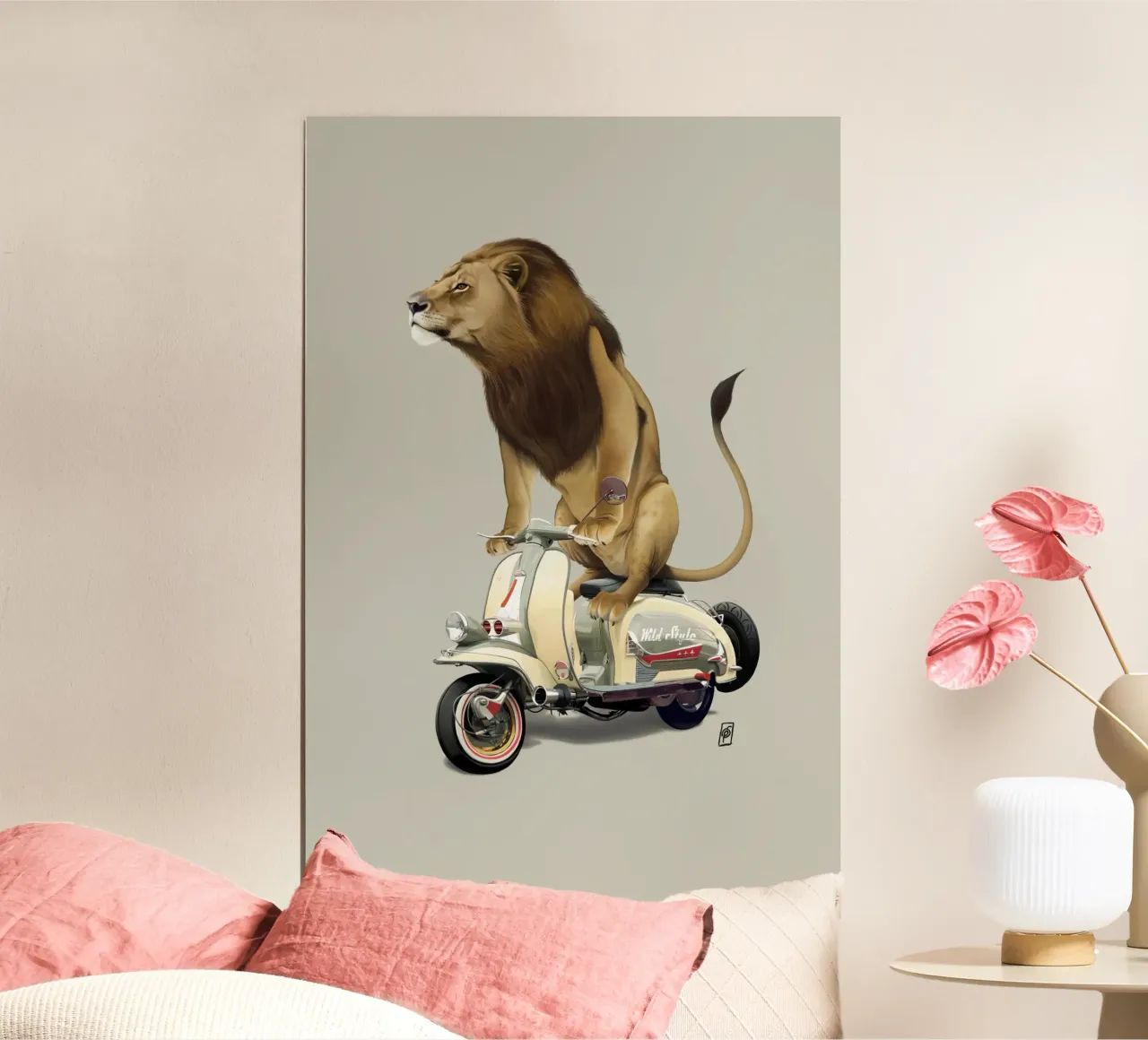 Lamb (Colour) carta hahnemühle da Rob Art | Illustration