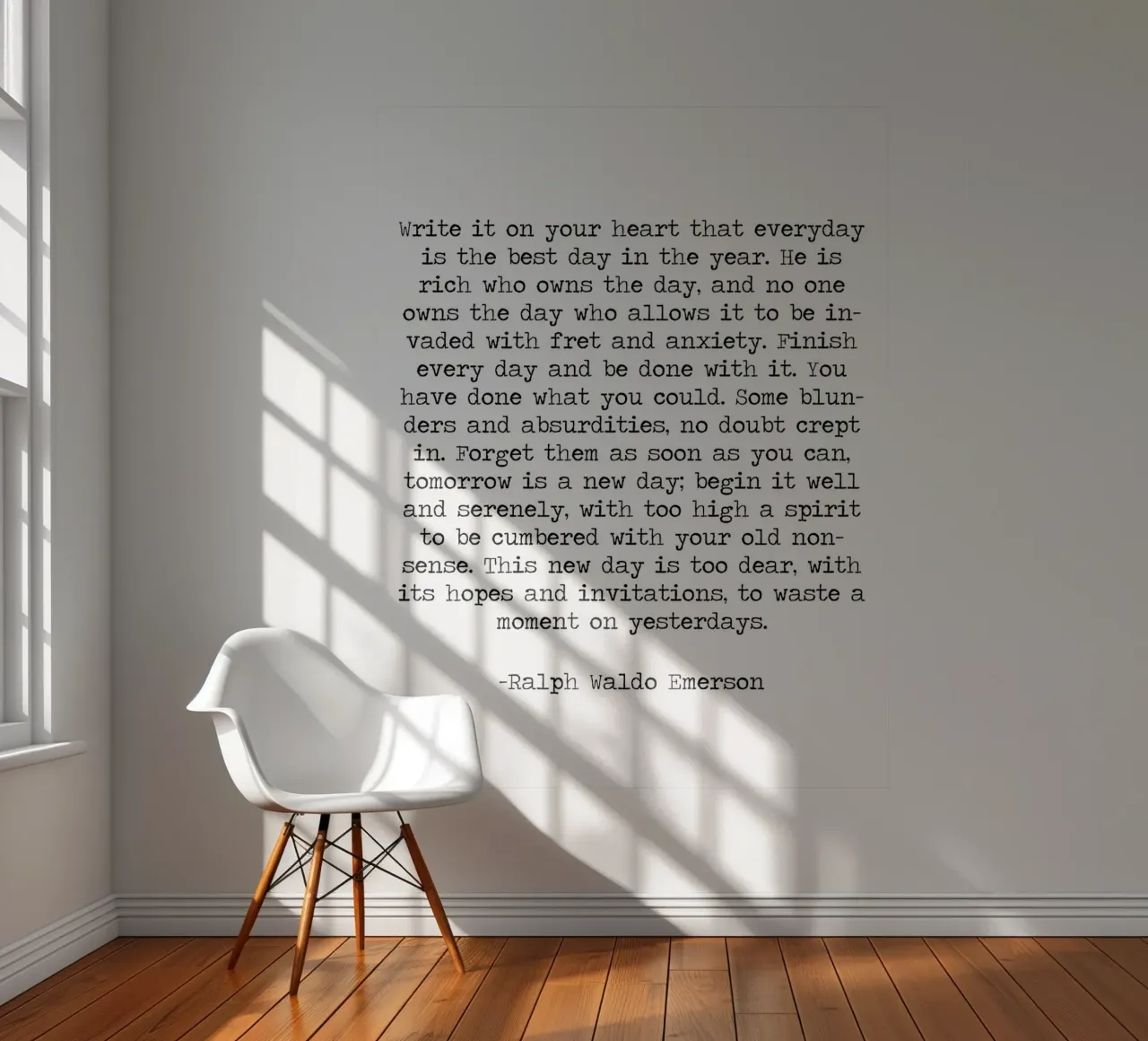Write It On Your Heart, Ralph Waldo Emerson Quote photo wallpaper by Summer Soul Co. - Quotes