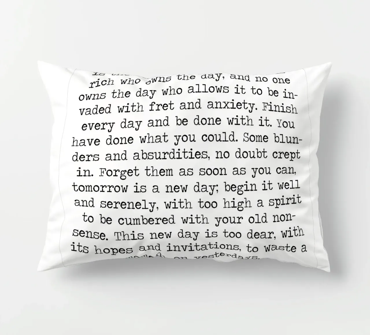 Scrivilo sul tuo cuore, Citazione di Ralph Waldo Emerson cuscino da Summer Soul Co. - Quotes