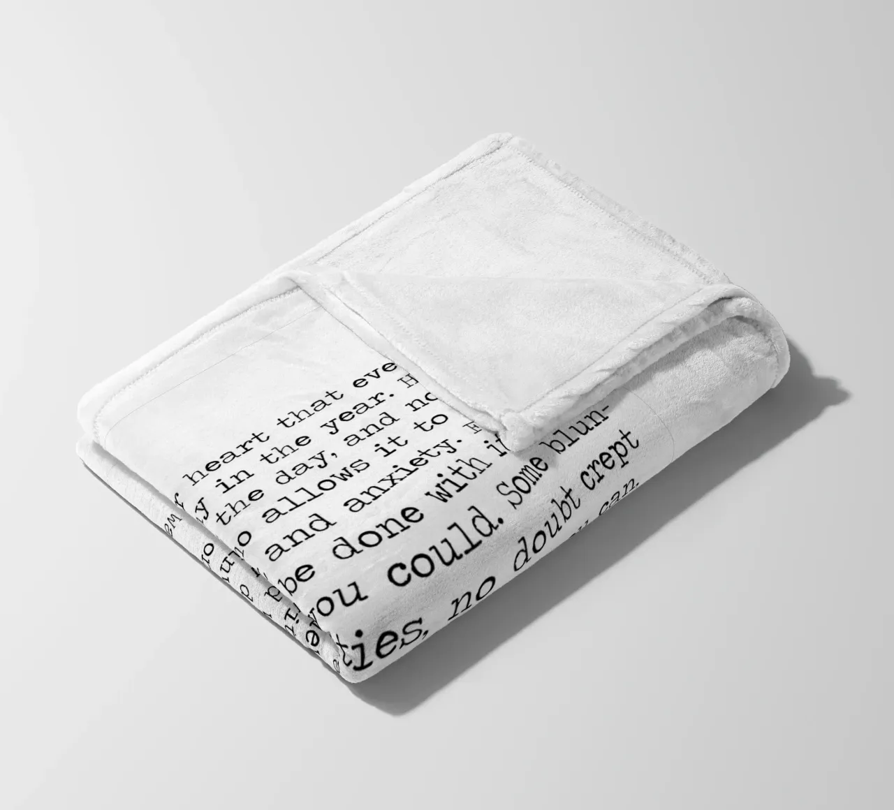 Schreib es auf dein Herz, Ralph Waldo Emerson Zitat Fleecedecke von Summer Soul Co. - Quotes