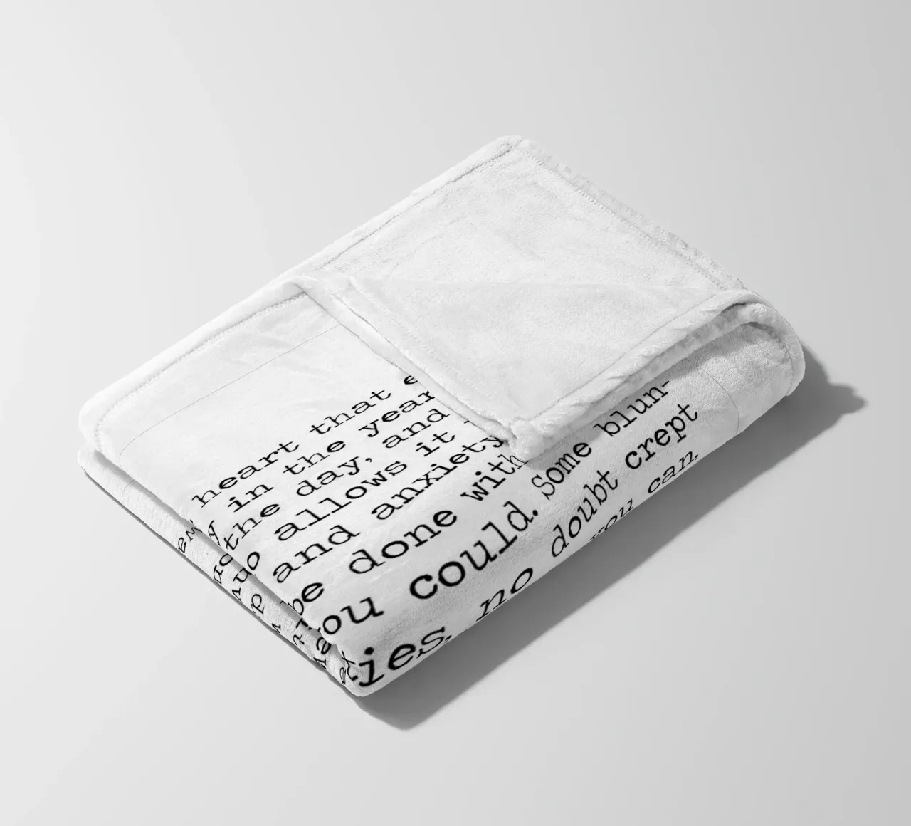 Schreib es auf dein Herz, Ralph Waldo Emerson Zitat Fleecedecke von Summer Soul Co. - Quotes