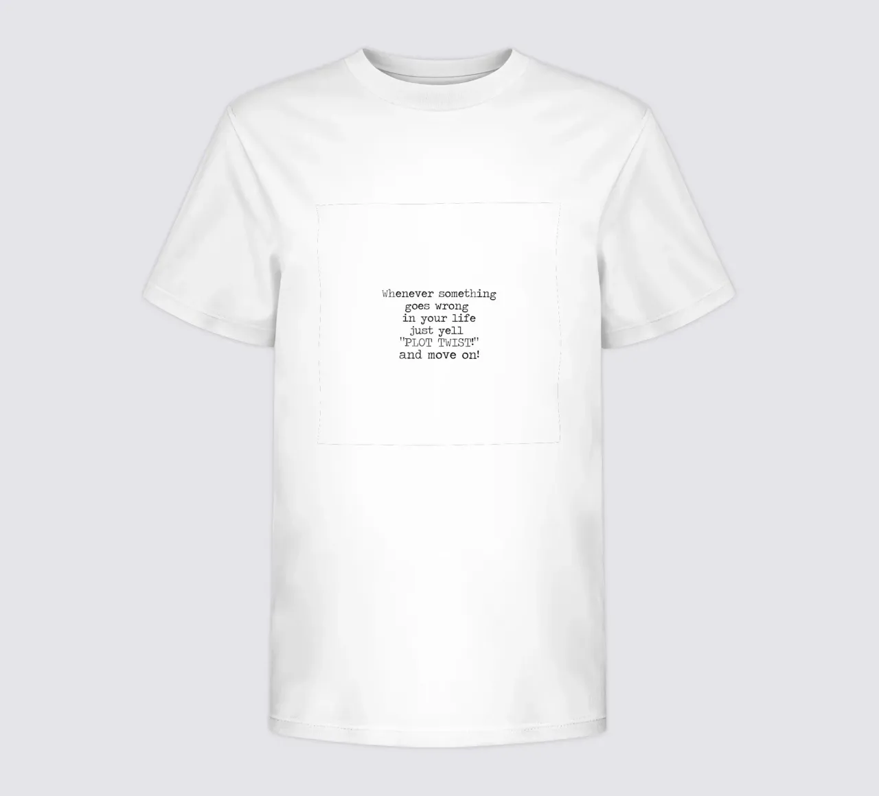 Ogni volta che qualcosa va storto urlate semplicemente colpo di scena! Citazione t-shirt bambini da Summer Soul Co. - Quotes