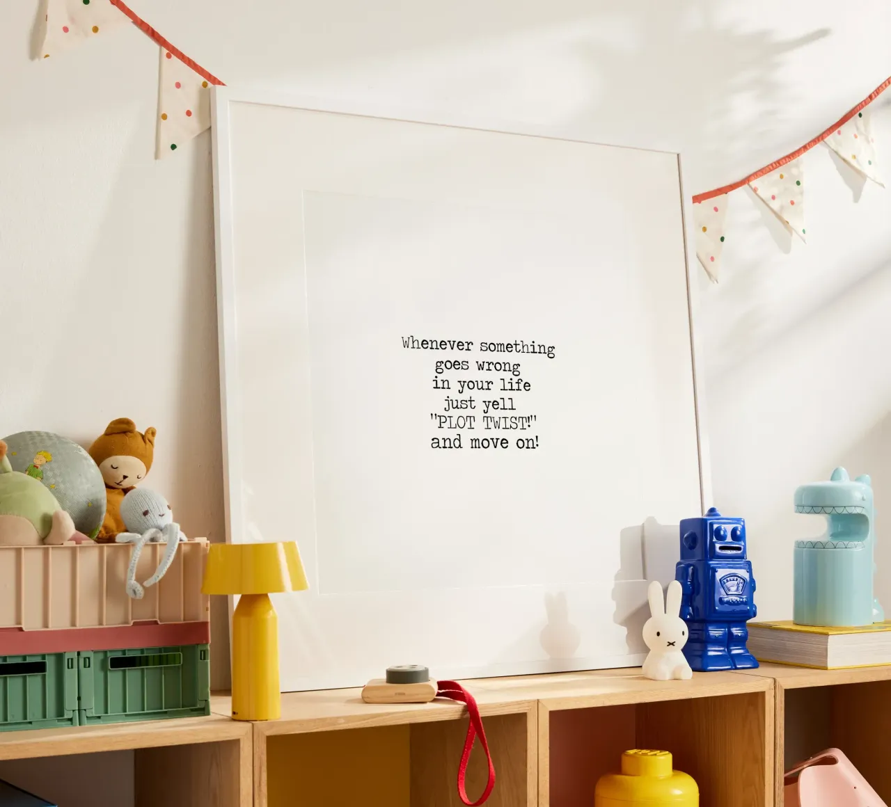 Als er iets misgaat, roep dan plotwending! Citaat hahnemühle van Summer Soul Co. - Quotes