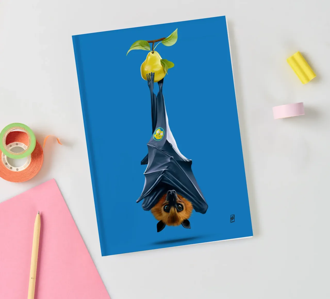 Peared (Colour) notebook by Rob Art | Illustration
