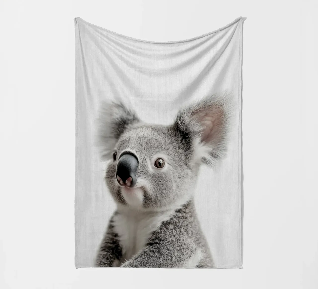 Ben simpatico koala coperta in pile da Carinaprint