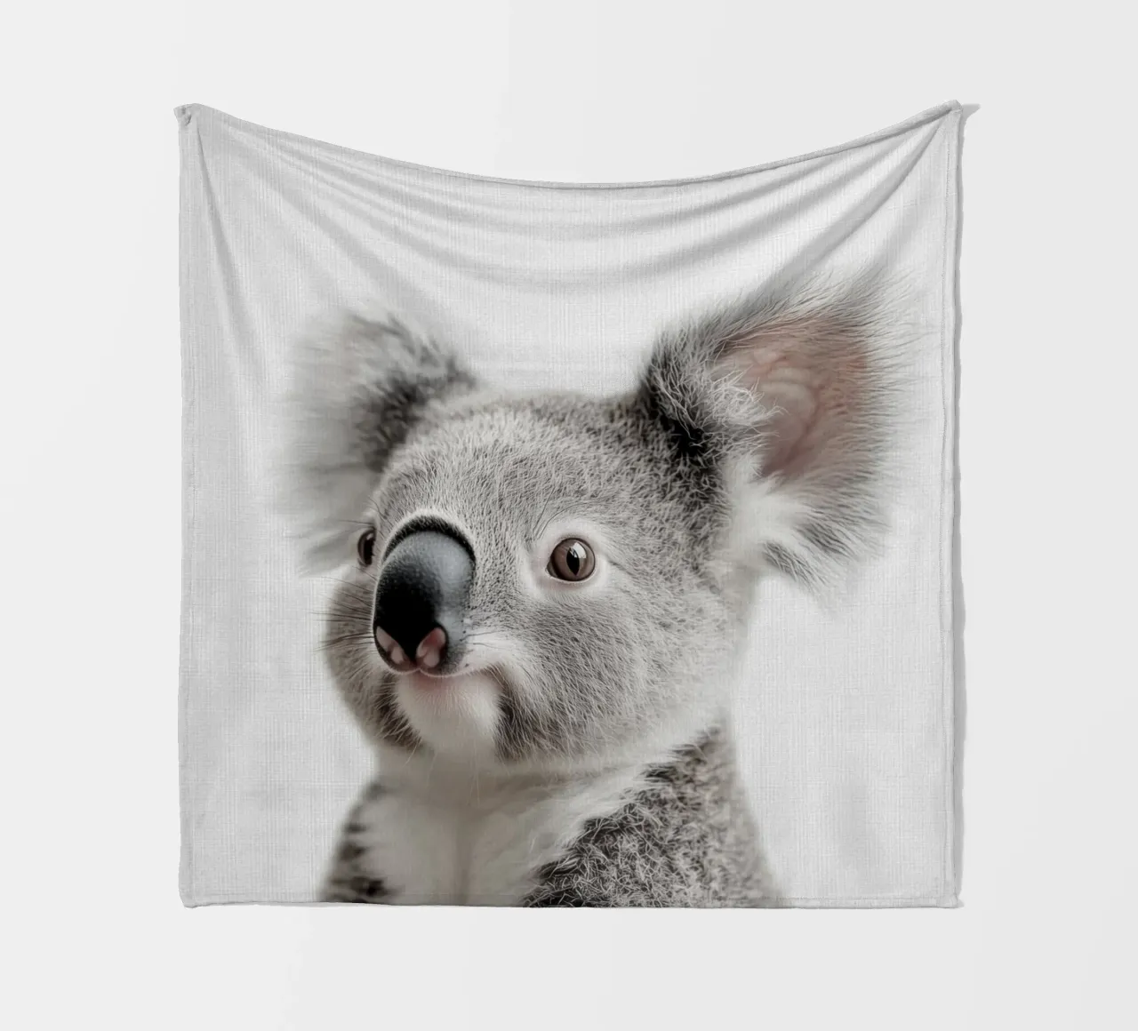 Ben simpatico koala coperta in pile da Carinaprint
