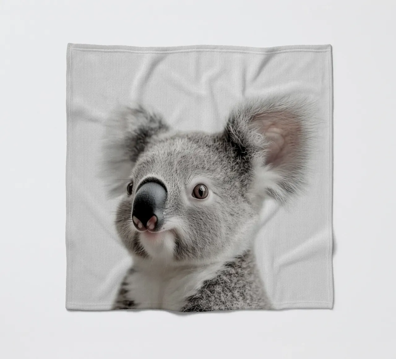 Ben simpatico koala coperta in pile da Carinaprint