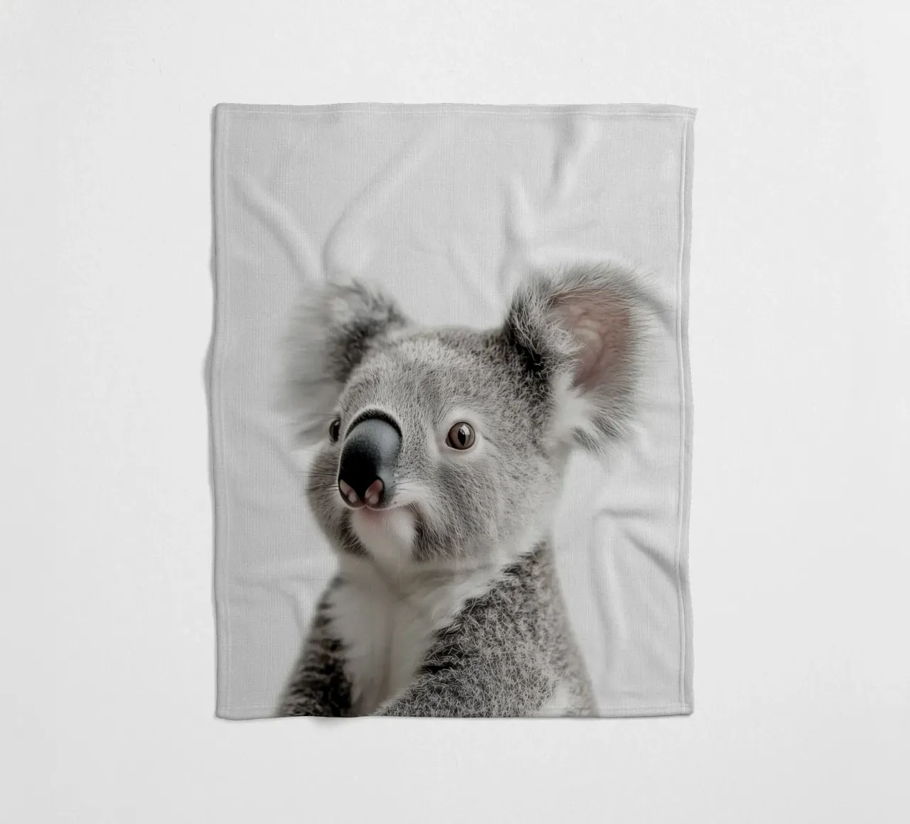 Ben simpatico koala coperta in pile da Carinaprint