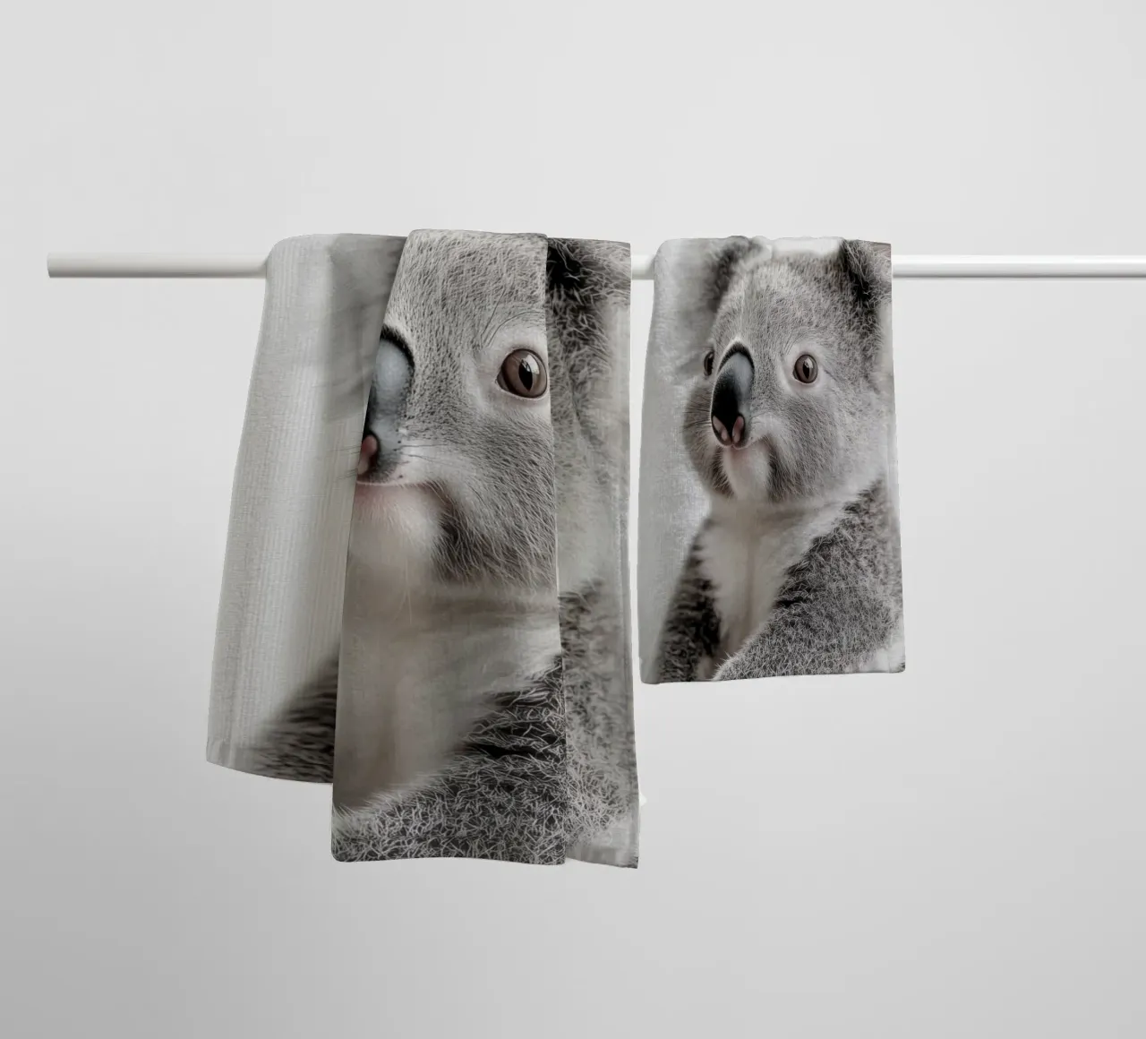 Ben simpatico koala asciugamano da bagno da Carinaprint