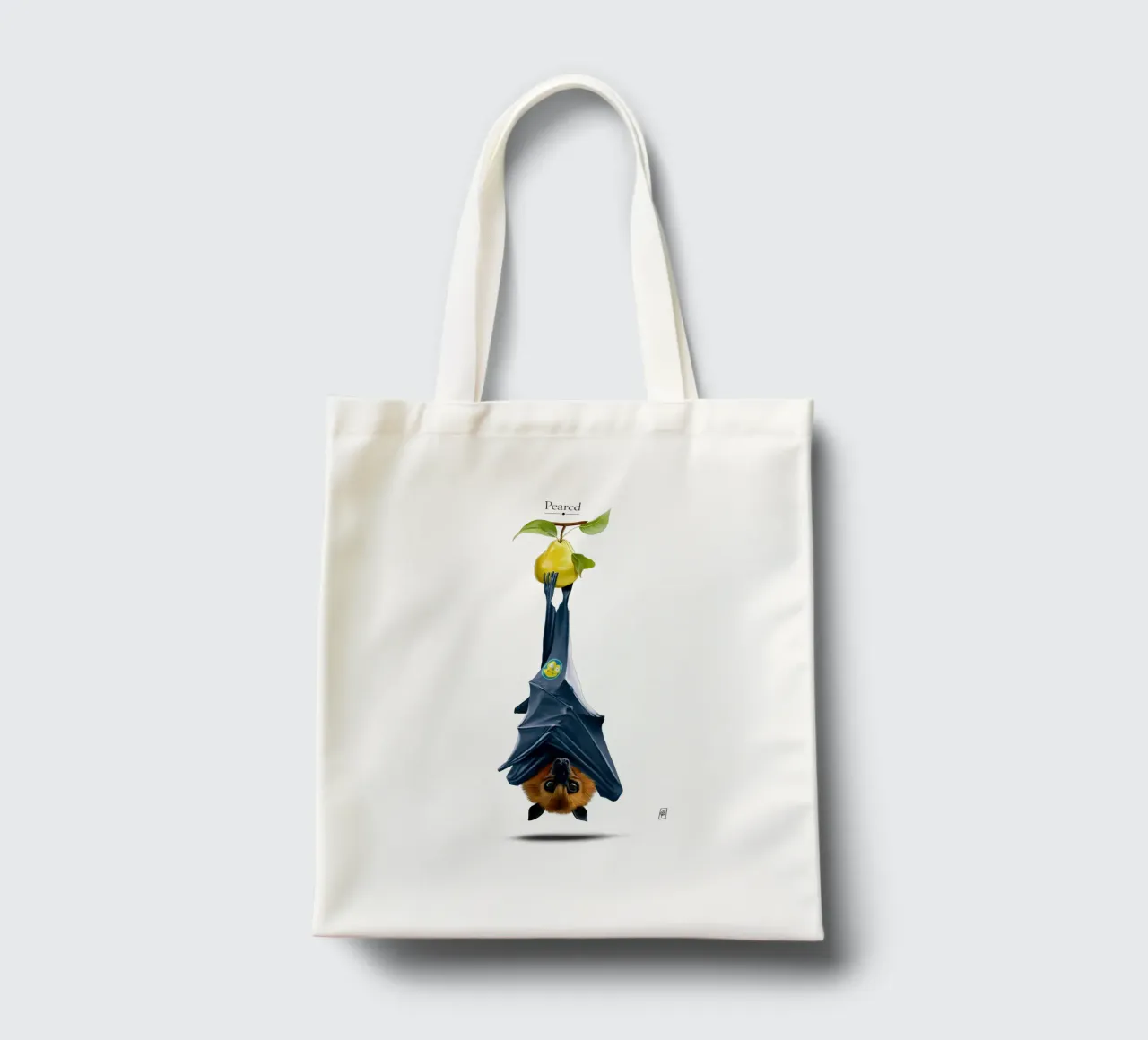 Peared (Wordless) borsa in juta da Rob Art | Illustration