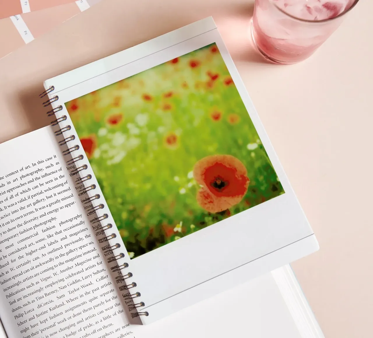 Pivot rouge spiral notebook by Lou Garoup