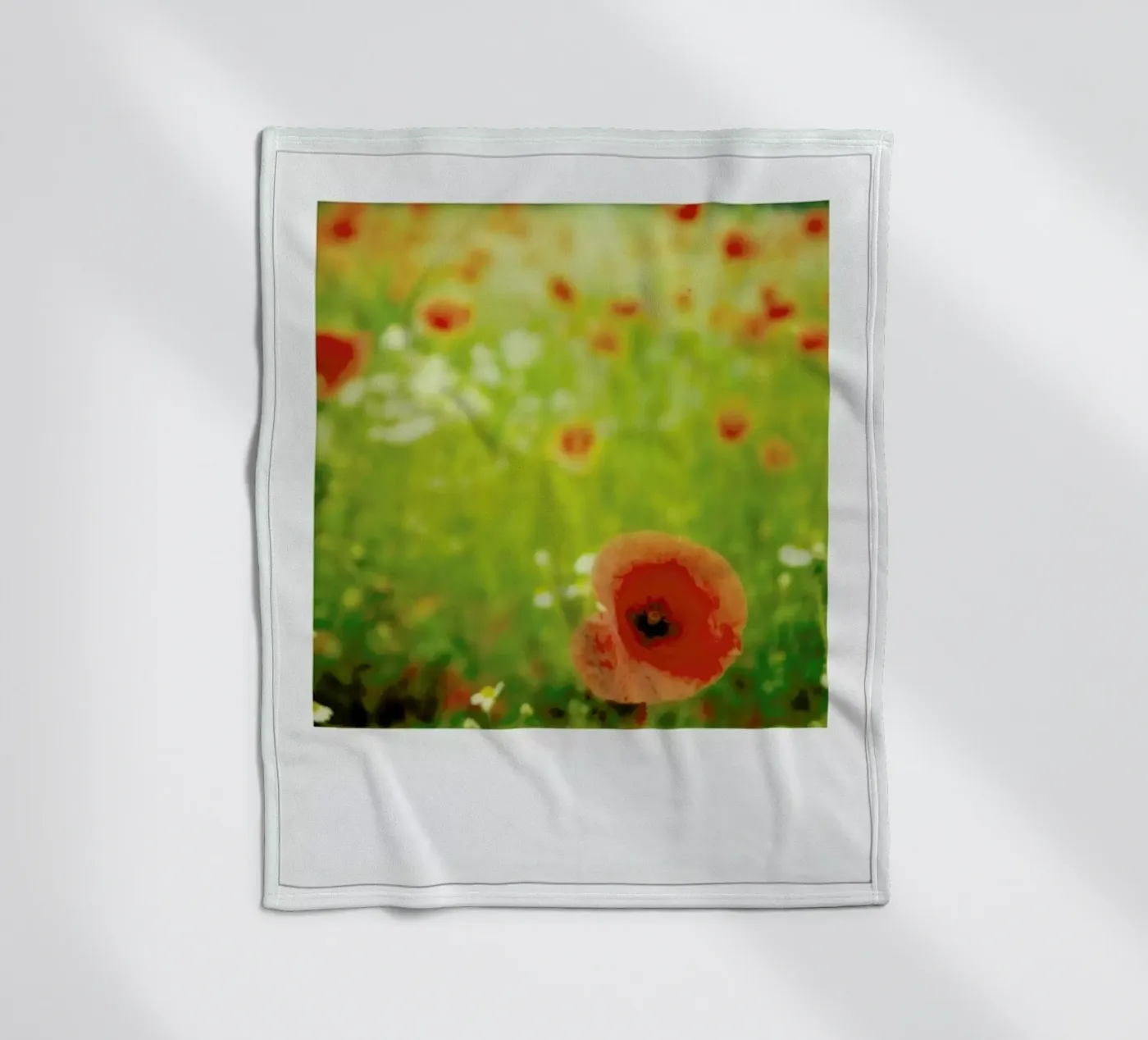 Pivot rouge Fleecedecke von Lou Garoup