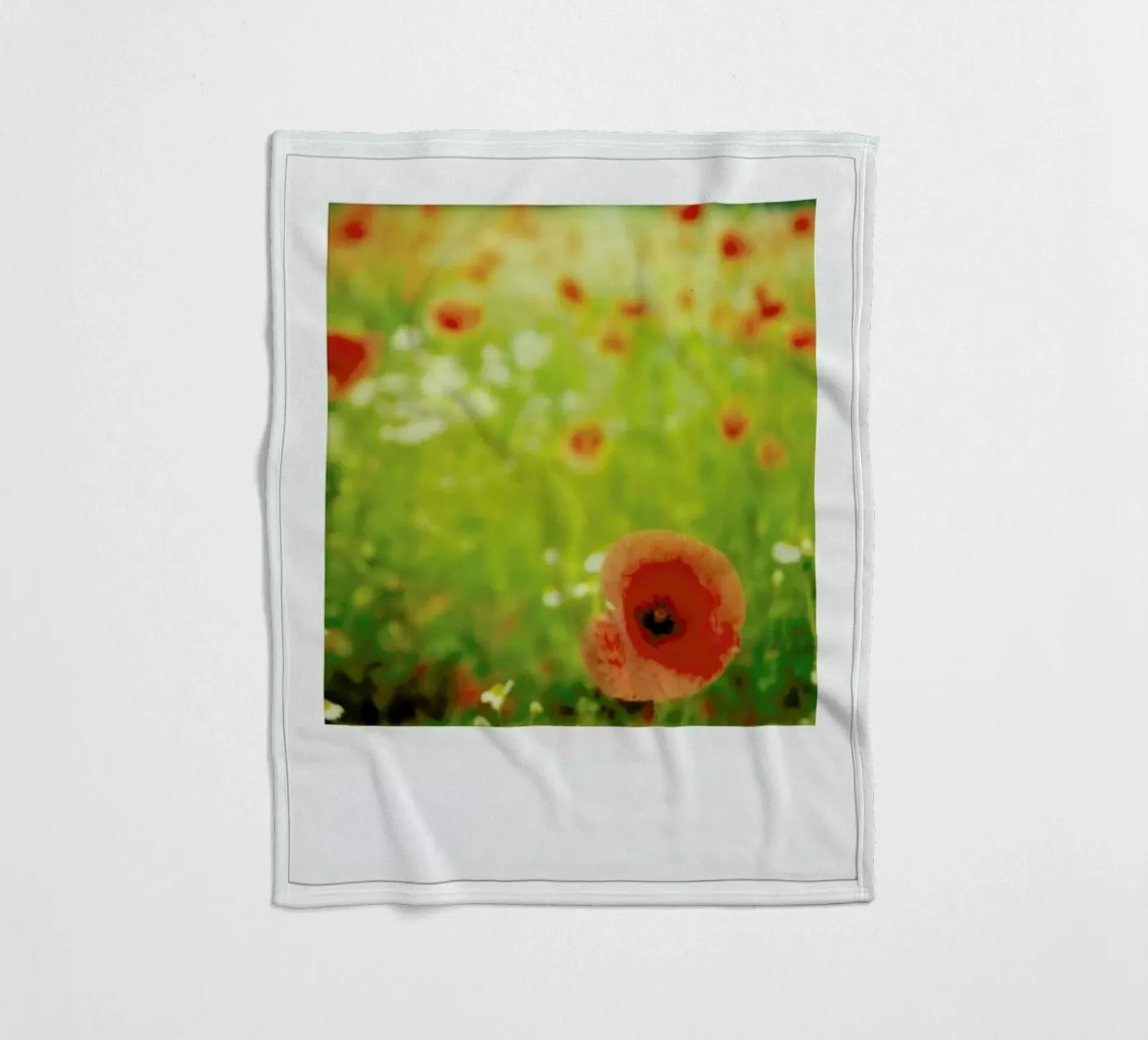 Pivot rouge Fleecedecke von Lou Garoup