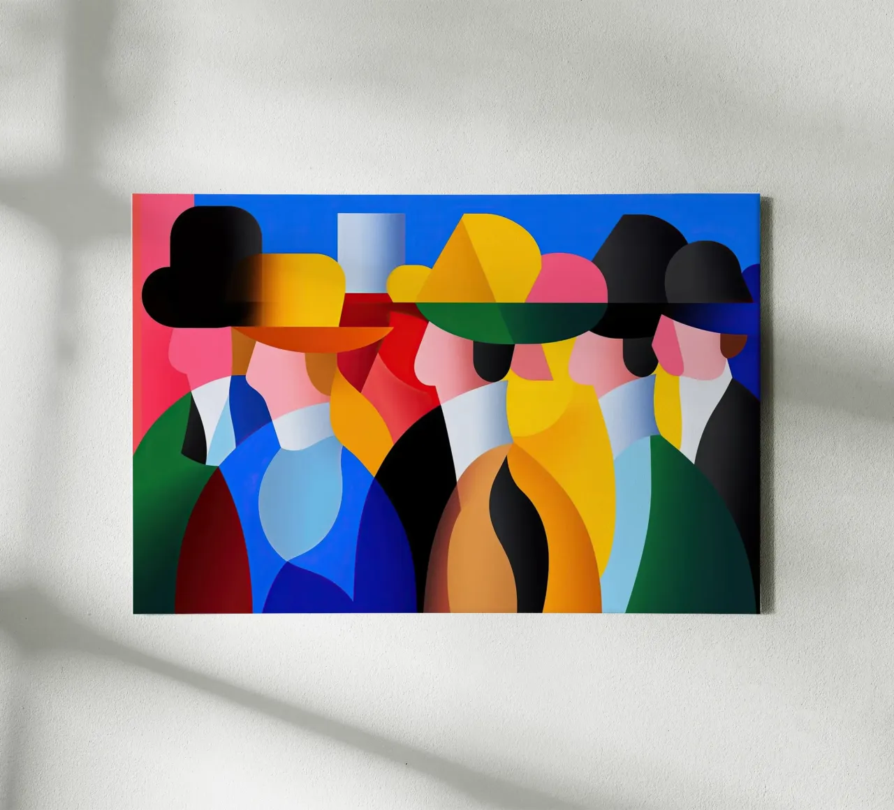 The Abstract Watch canvas with Floater frame by Art Center