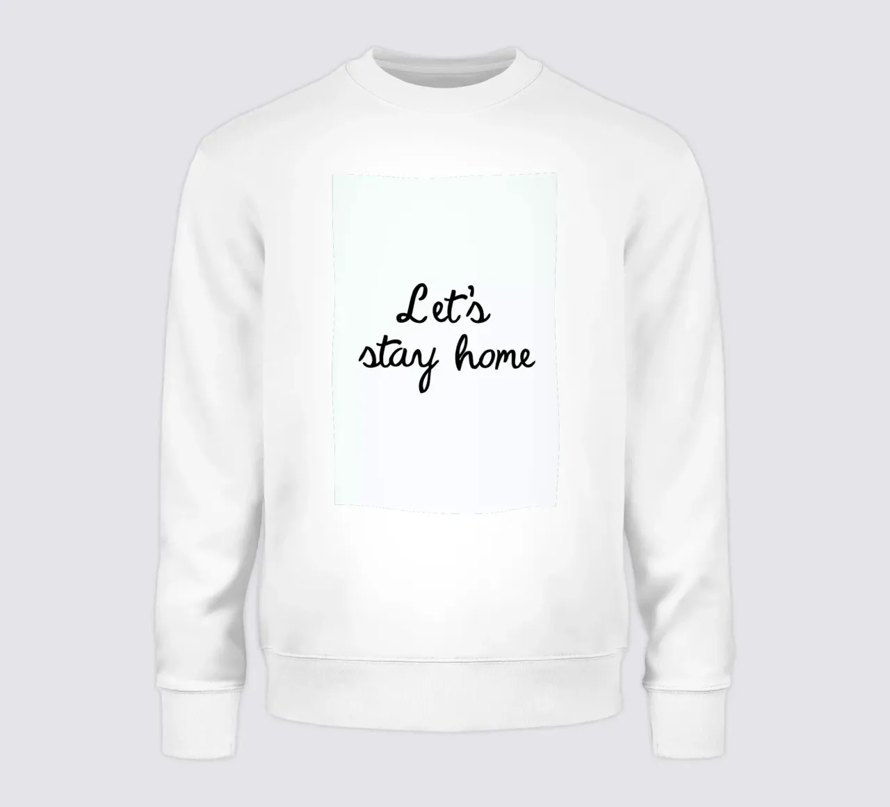 Let's Stay Home felpa da Studio One