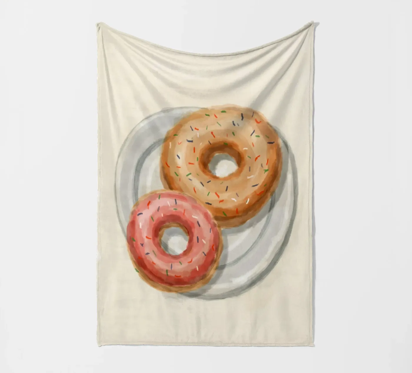 Donuts fleecedeken van Indigo Rain