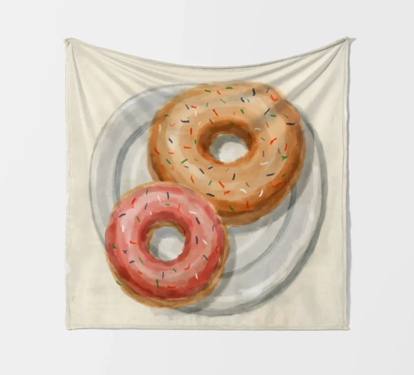Donuts fleecedeken van Indigo Rain